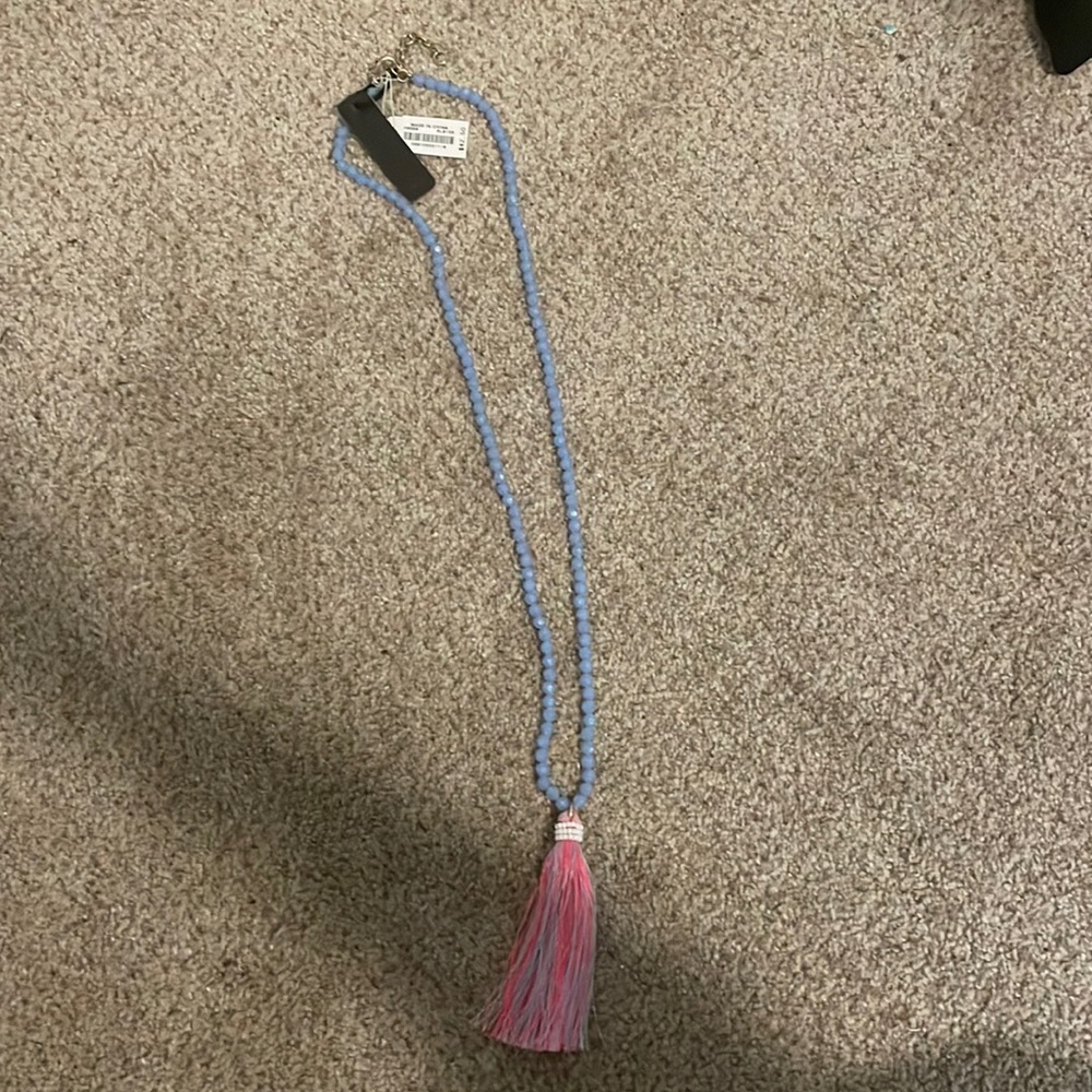 NWT J Crew Tassel Necklace